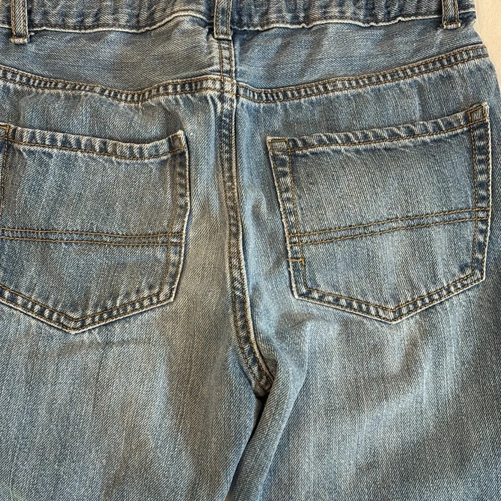 The Children's place set of two boys straight leg jeans dark & light wash Sz 12